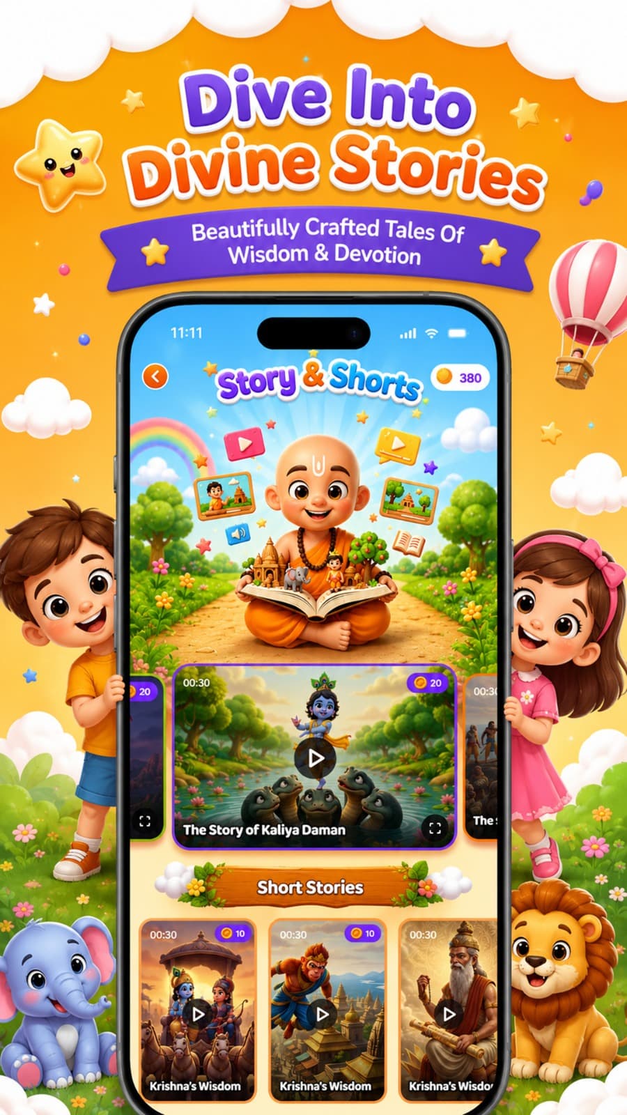 Adhyatmic Kids screen 3