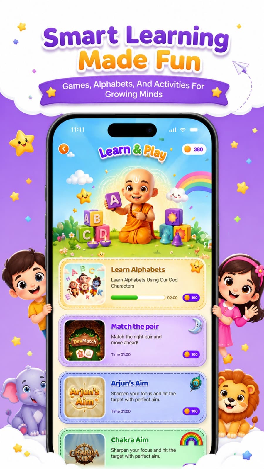 Adhyatmic Kids screen 4