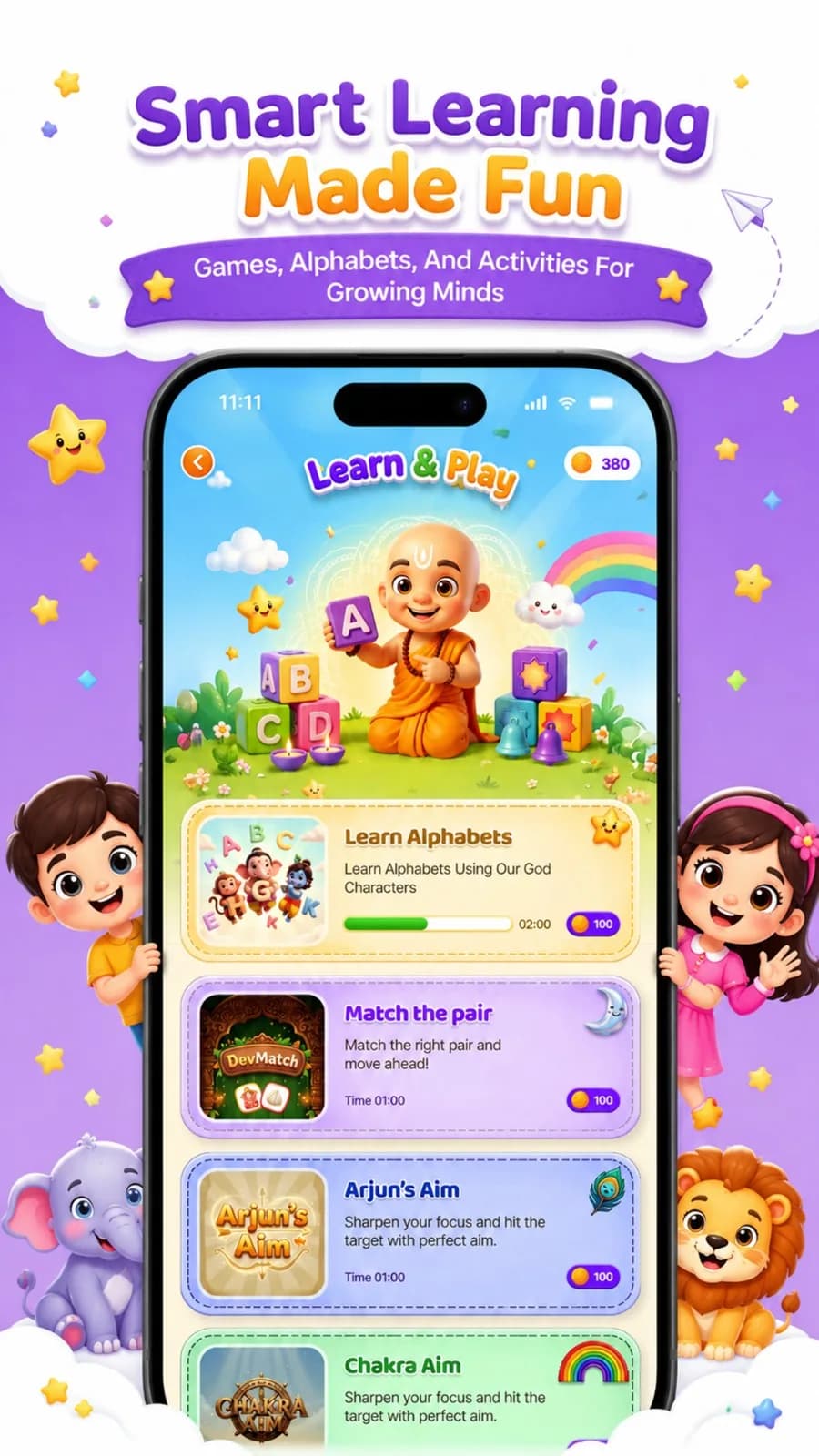 Adhyatmic Kids screen 4